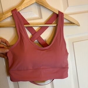 Women's Pink Sports Bra